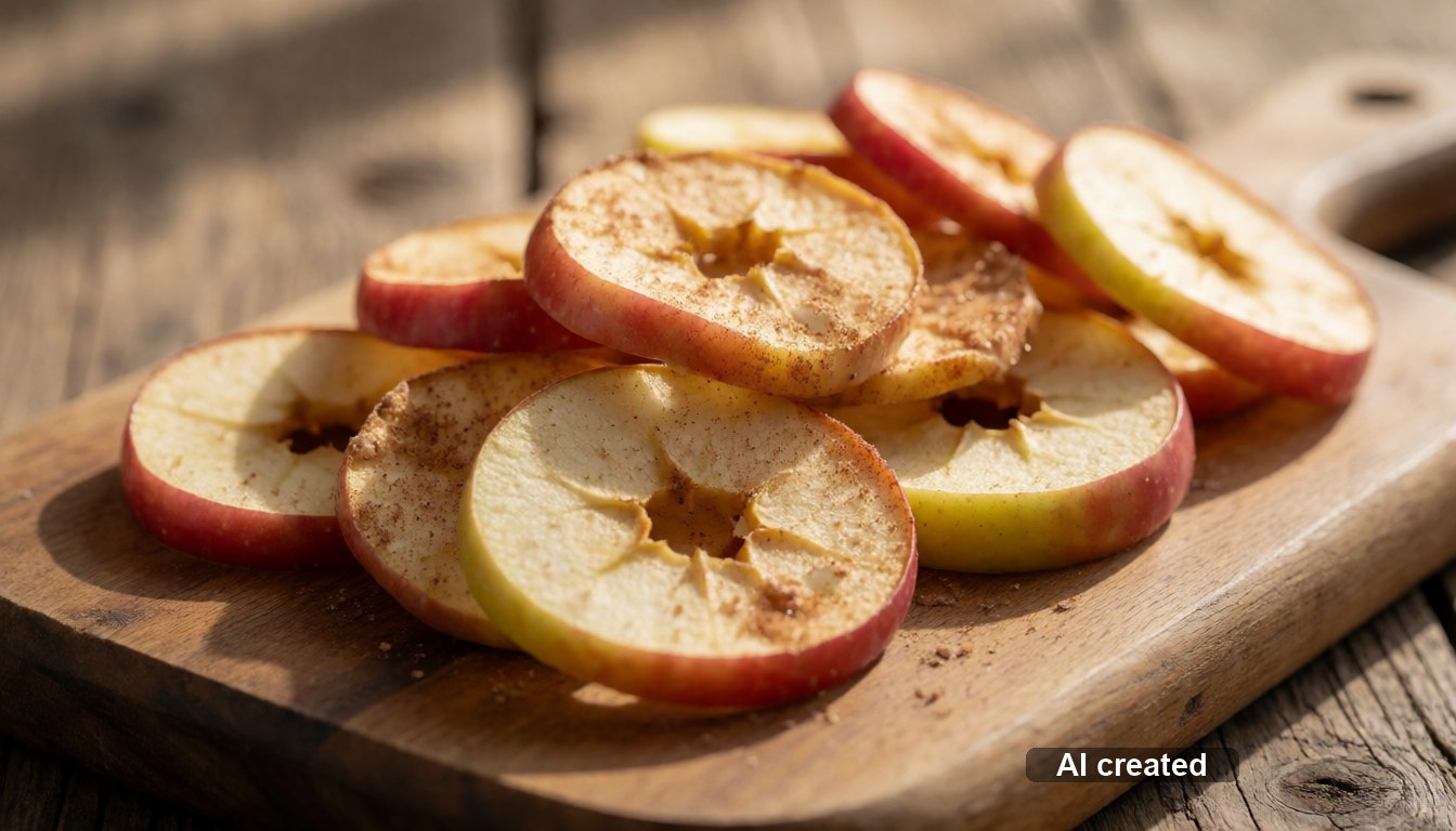 Apfel-Zimt-Chips