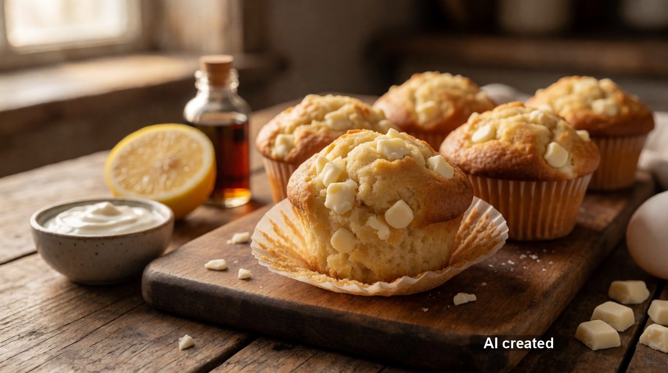 Joghurt Chunks Muffins – made by Leonie
