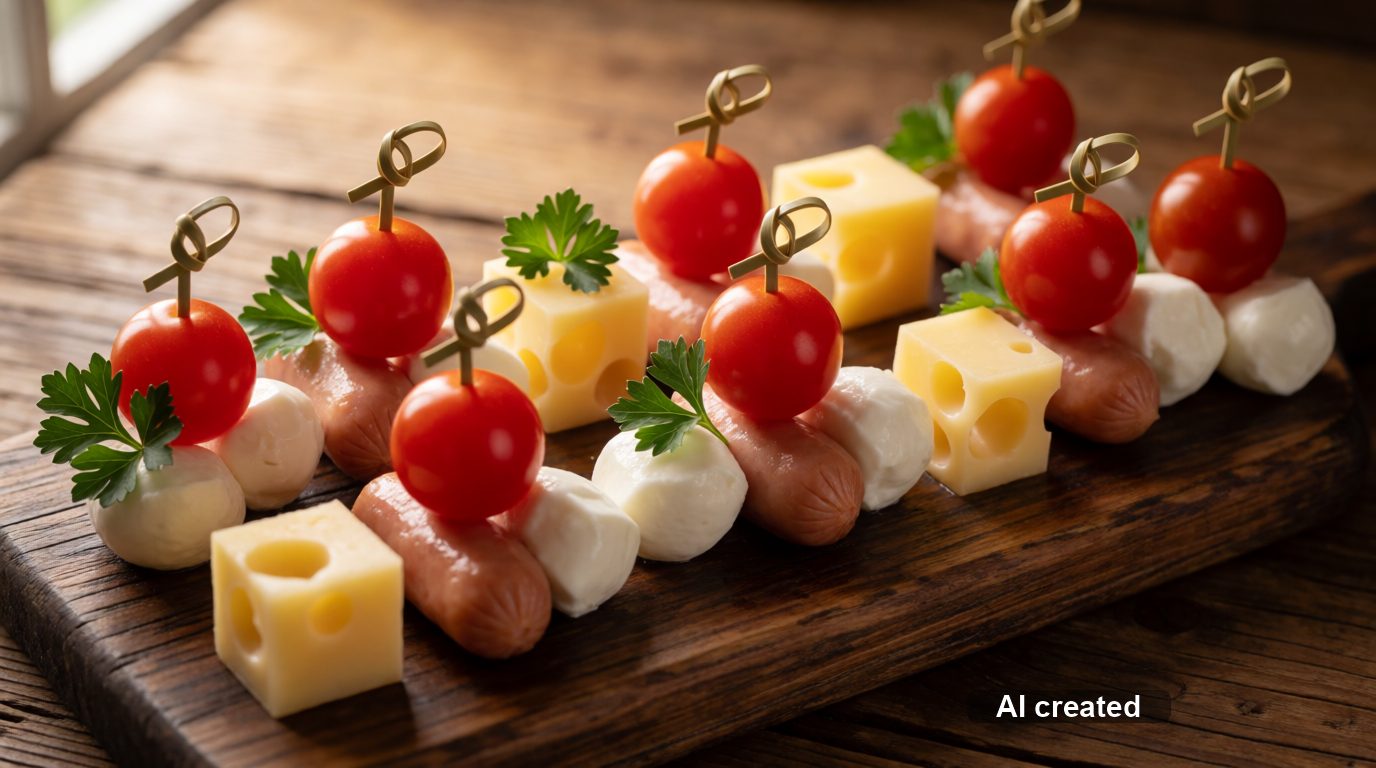 11er-Platte – Karnevals-Fingerfood