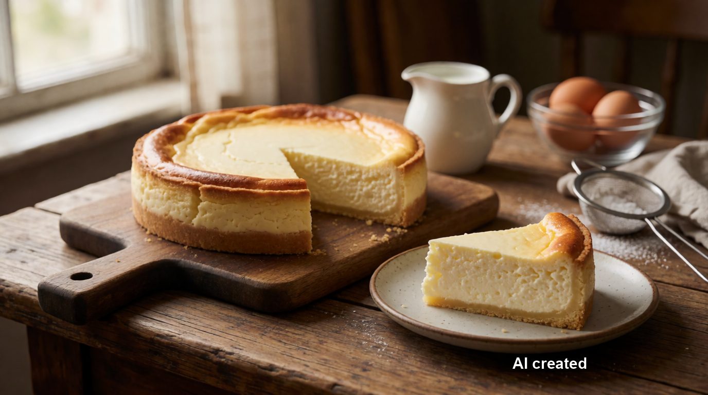 Käsekuchen nach Omas Rezept