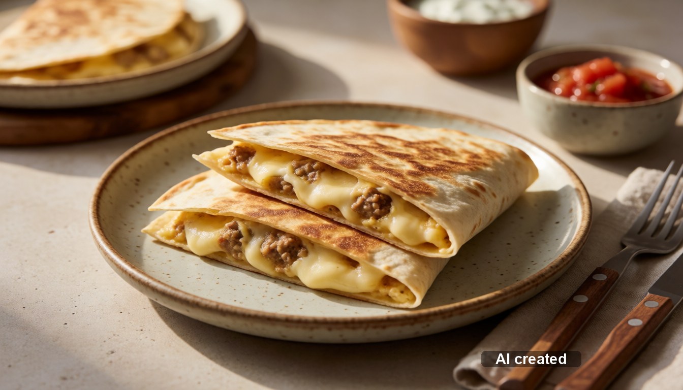 Quesadillas mit Käse