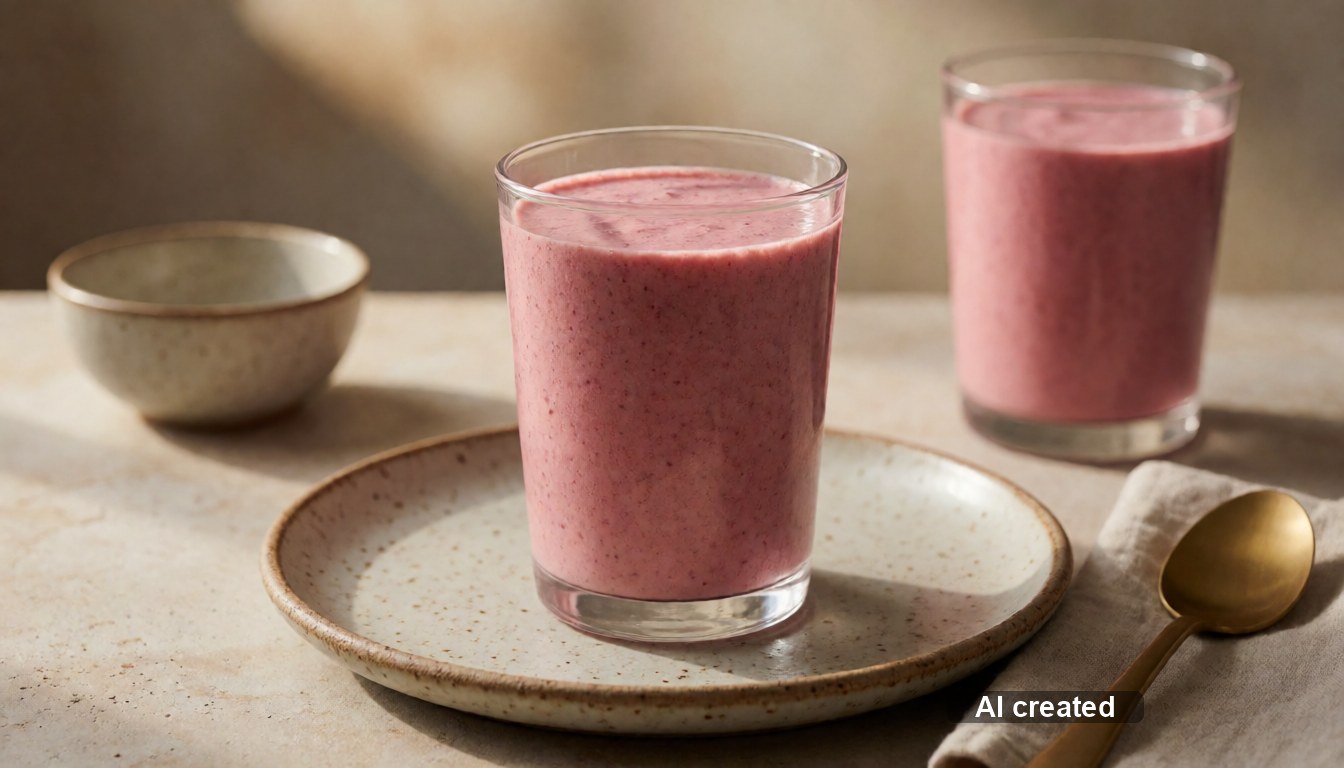 Erdbeer-Bananen-Smoothie